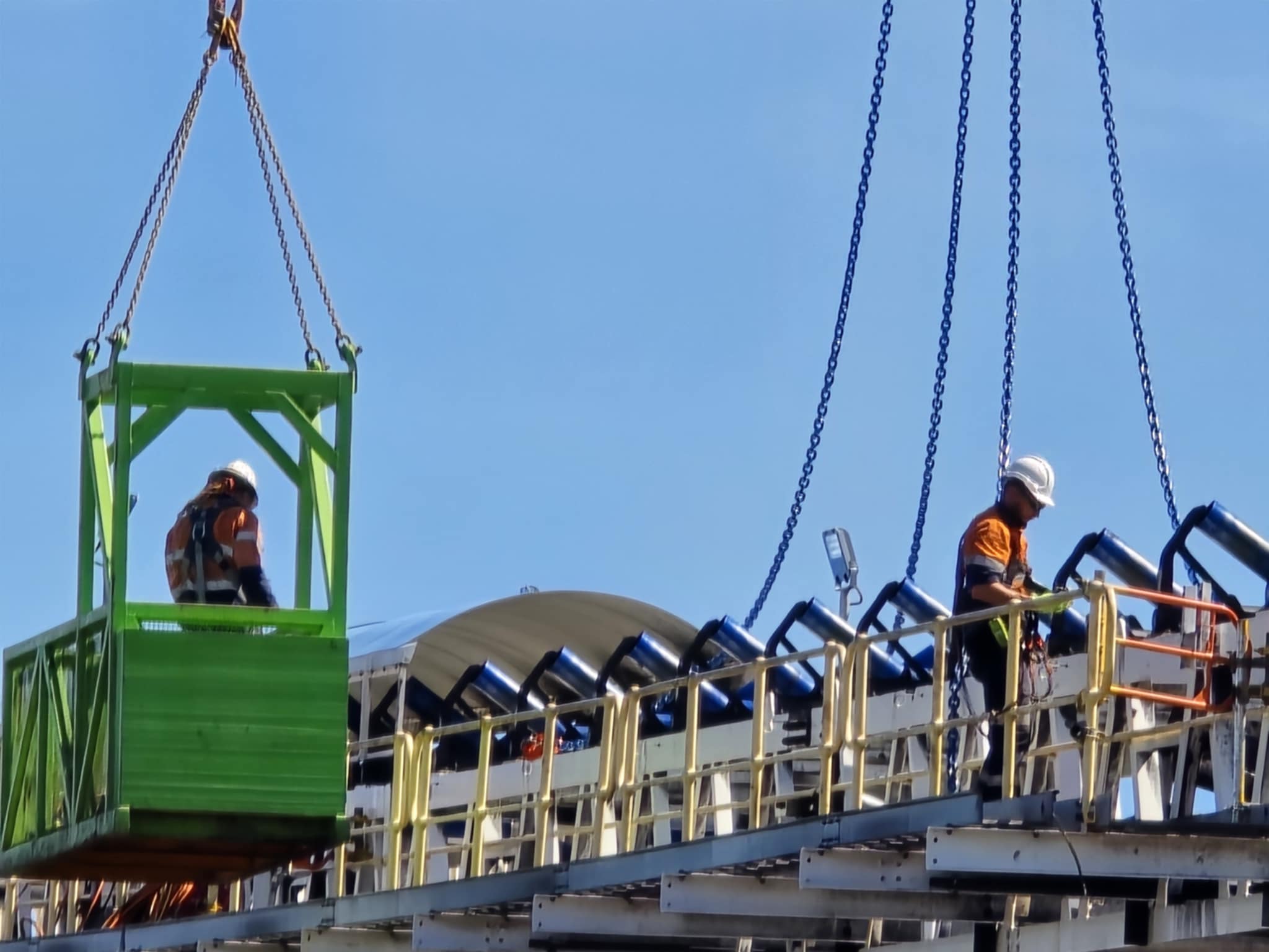 Elevated structural maintenance