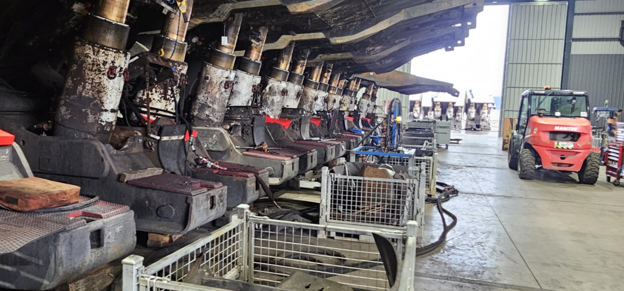 Fixed plant maintenance workshop