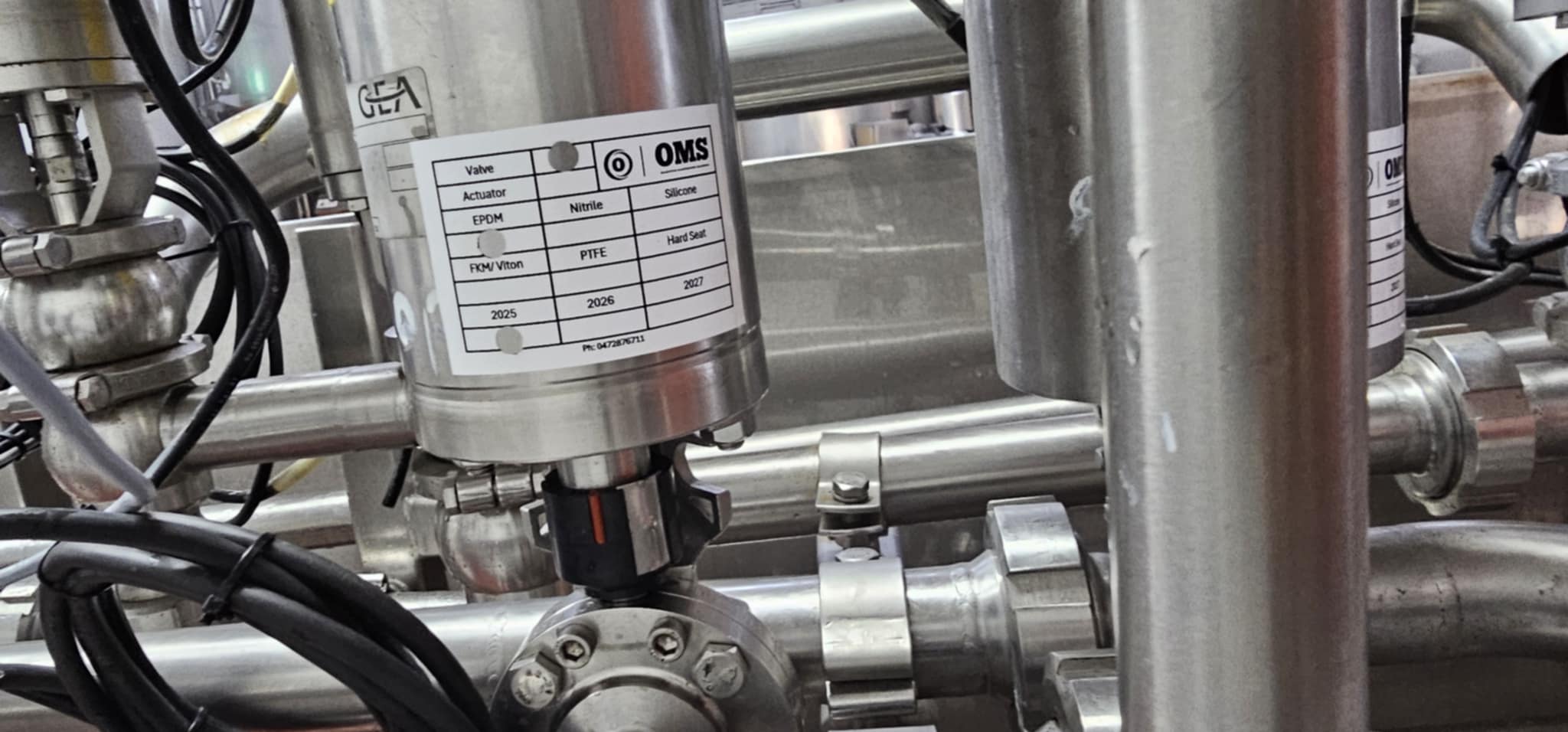 Hygienic valve servicing food processing Sunshine Coast