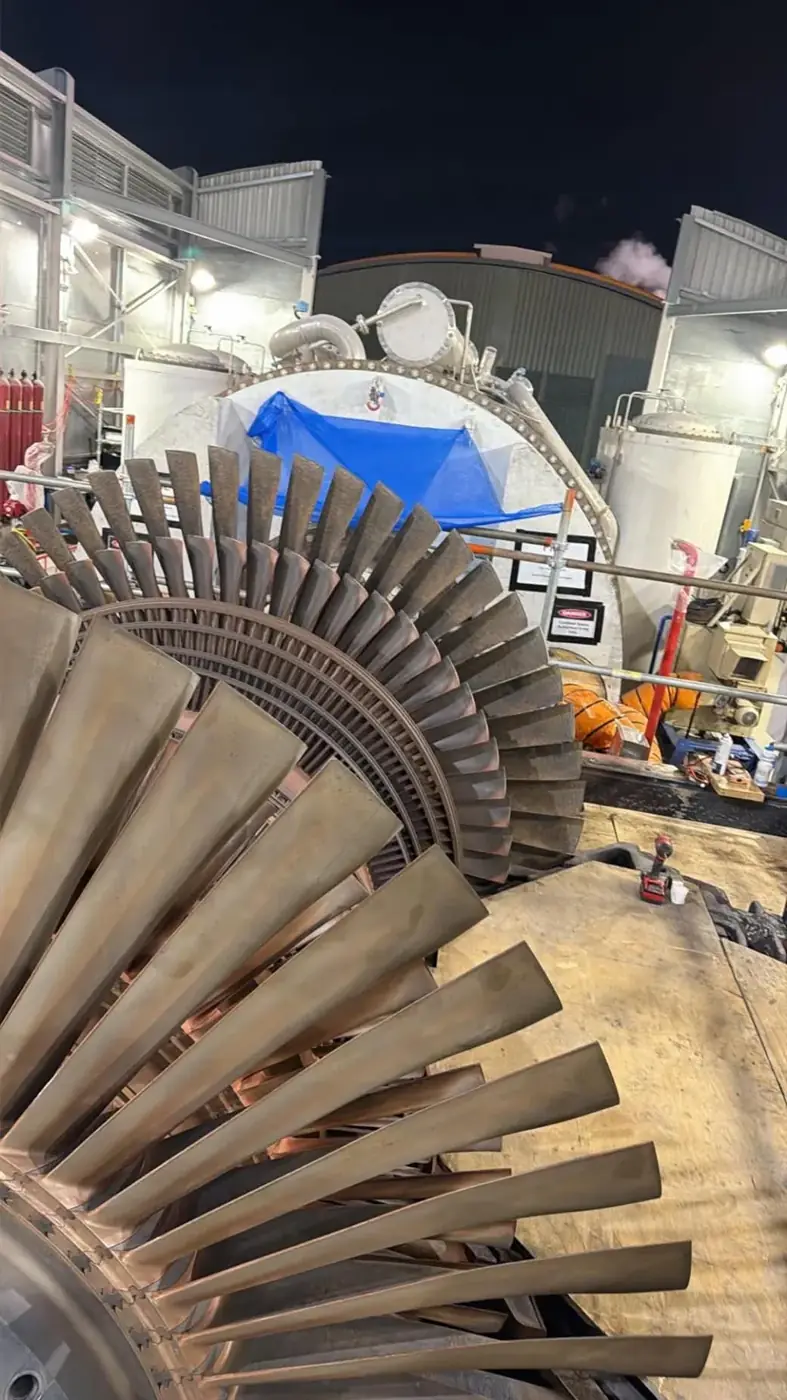 Gas turbine rebuild