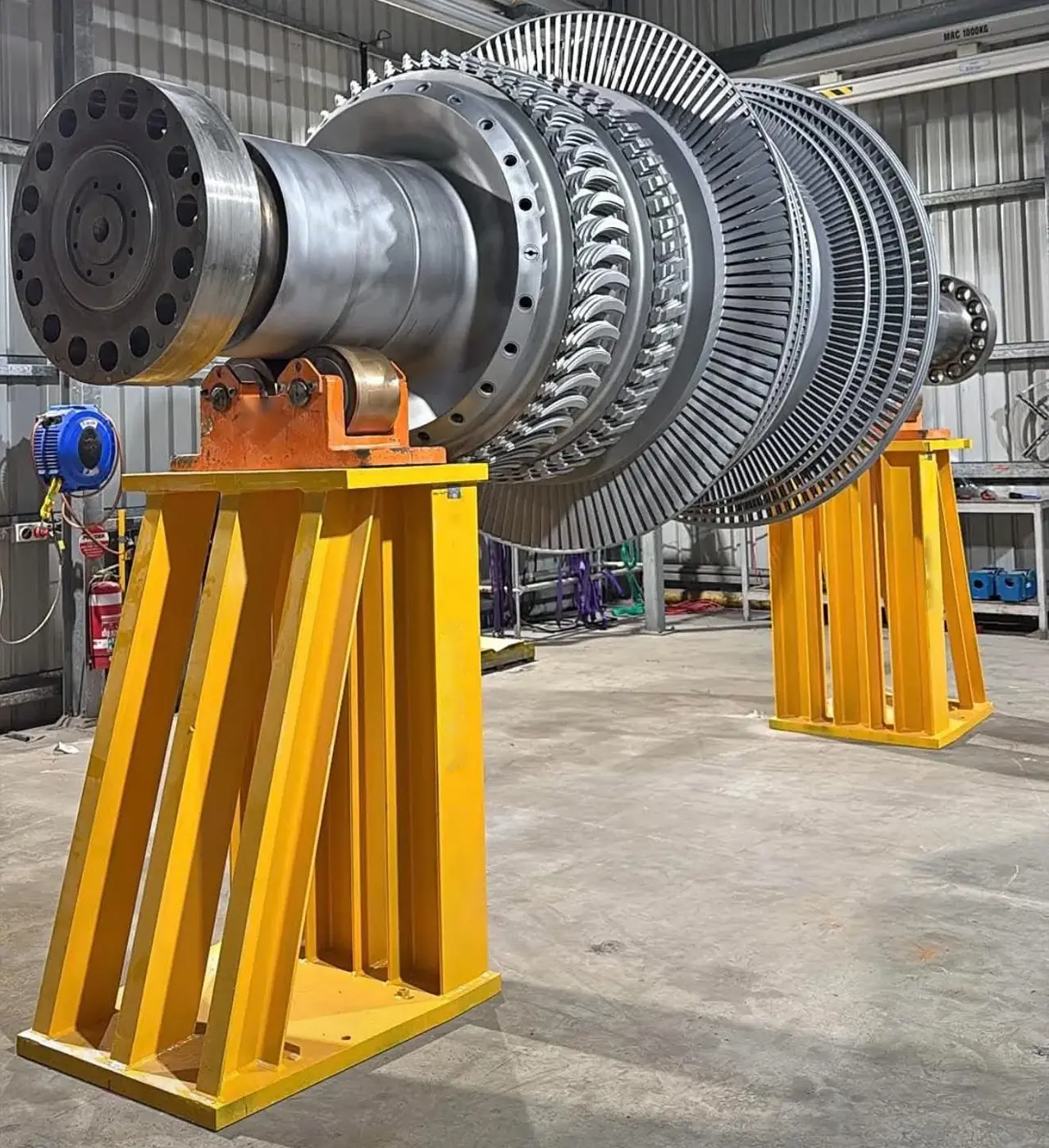 Turbine & generator overhaul