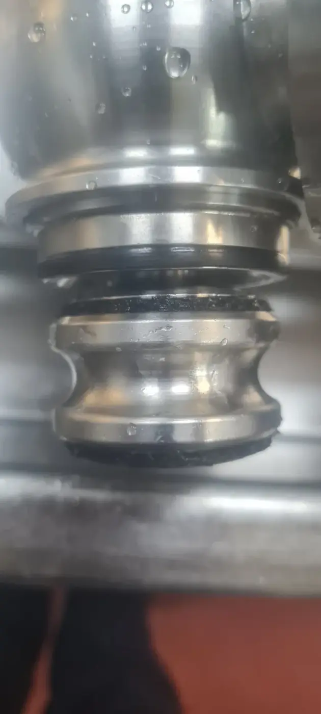 Worn valve seat seals, caught before they failed